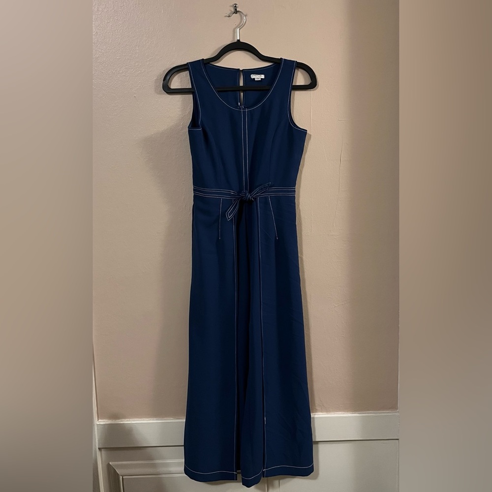 Habitual Girl Blue Petal Legs Sleeveless Jumpsuit 14 (kids)